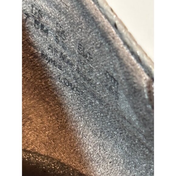 LIfestride Flex Metallic Kitten Heel Pumps Womens Size 7.5 Faux Leather Snakeski - Picture 10 of 12